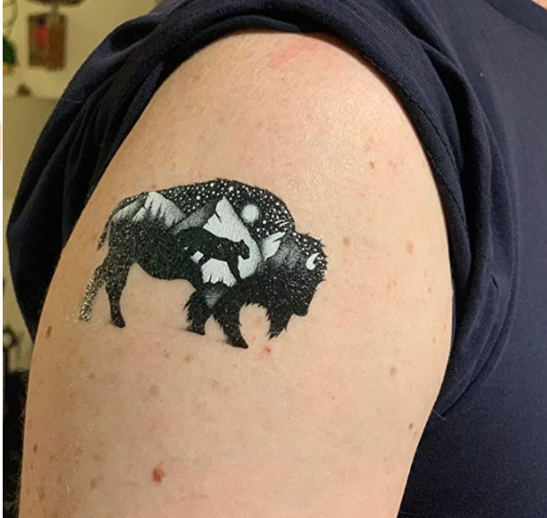 6 Temporary Animal tattoos – Sticker Art